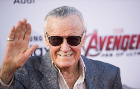 Stan Lee at the Age of Ultron premiere.